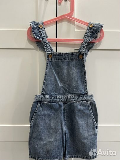 Джинсовый комбинезон для девочки n&m