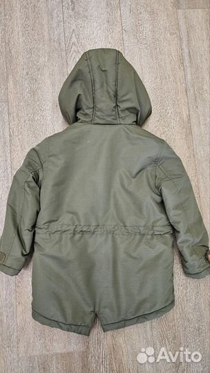 Парка демисезонная для мальчика 110