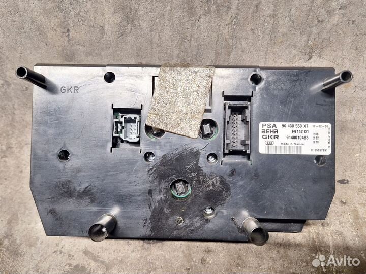 Блок управления печкой Peugeot 206 1.4