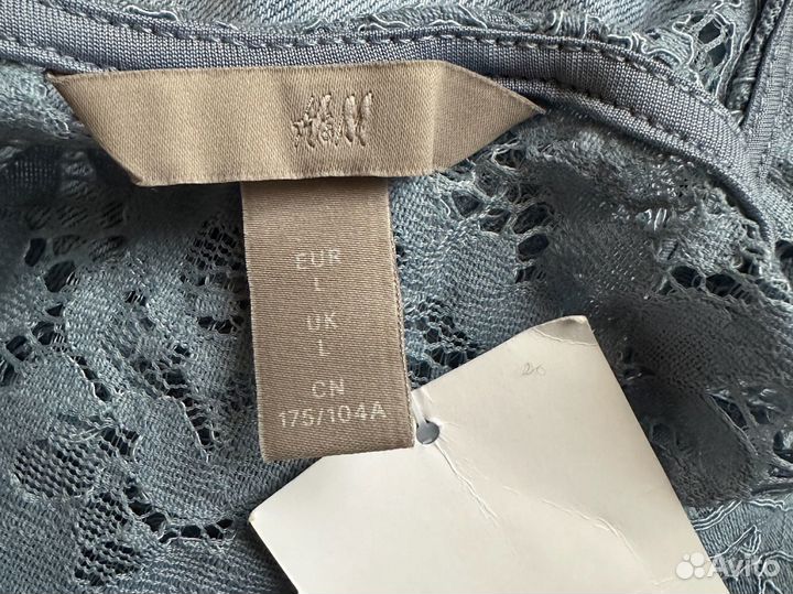 Платье новое H&M (L) вискоза