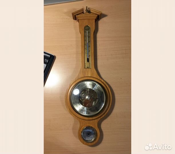 Метеостанция Барометр Fischer ГДР