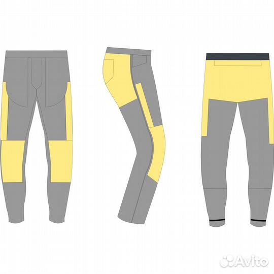 Мотоджинсы с кевларом moteq Blurton 38-36