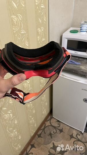 Горнолыжная маска oakley fall line M prizm rose