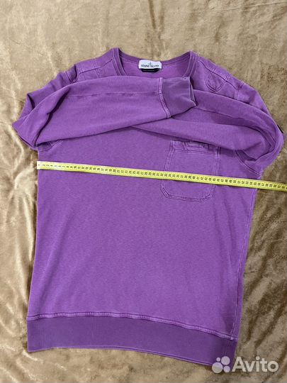 Stone island свитшот розовый оригинал