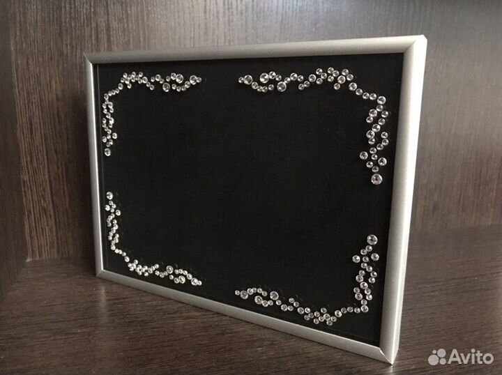 Рамка для фотографии с кристаллами Swarovski