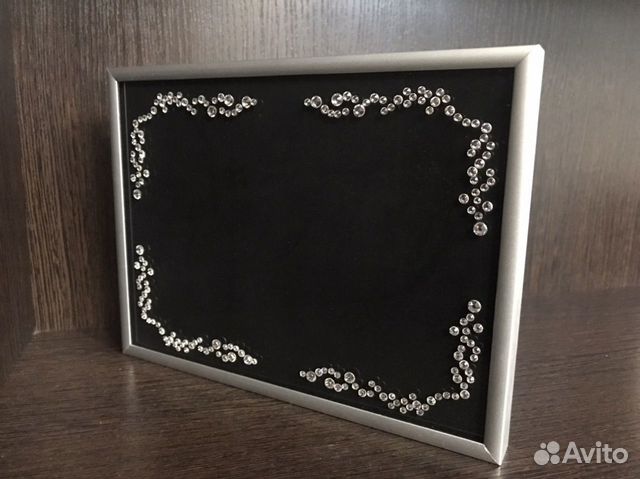 Рамка для фотографии с кристаллами Swarovski
