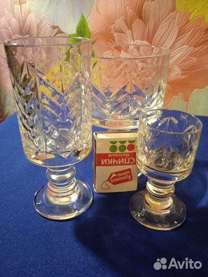 Бокал, фужер, рюмка завода Красный Гигант