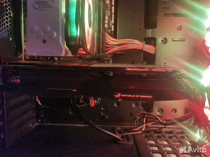 Видеокарта rx580 8gb Asus