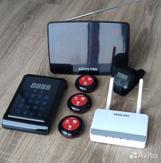 Кнопка вызова медперсонала, персонала, врача, часы