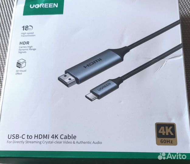 Usb type c на hdmi 4k