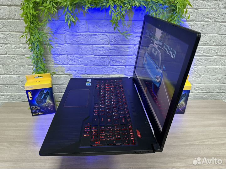 Игровой ноутбук Asus i5/16GB/SSD/800GB/GTX1050