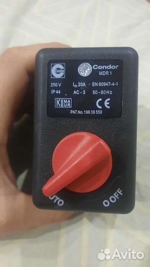 Реле давления condor werke MDR 1 11 GEA