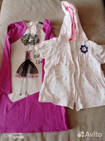 Одежда для девочки 116-122