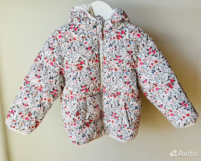 Зимняя куртка и штаны для девочки 86 92