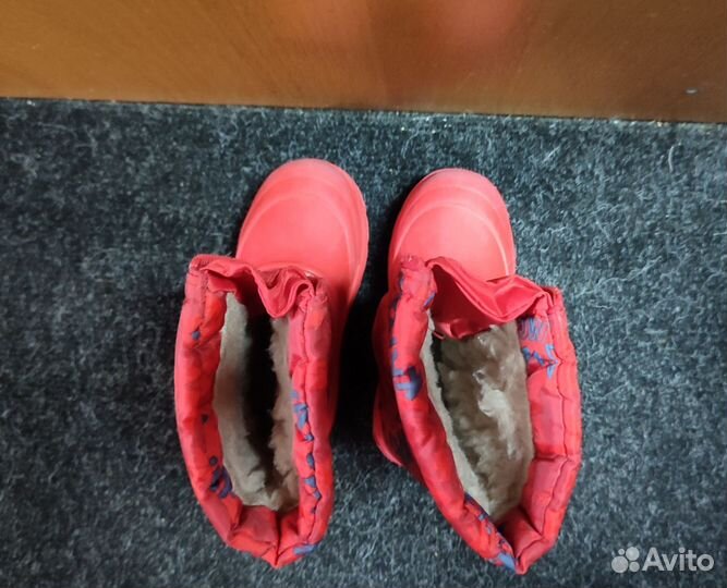 Сноубутсы для девочки, р.23