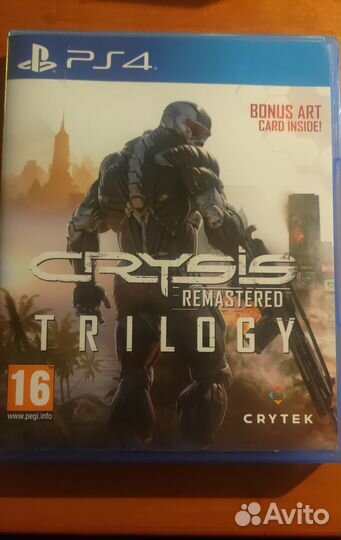 Crysis remastered trilogy ps4