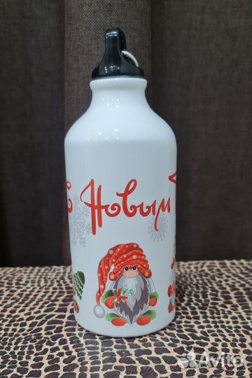 Бутылка для воды алюминиевая 500мл