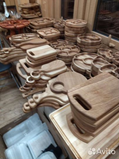 Разделочные доски, менажницы, подносы,винницы