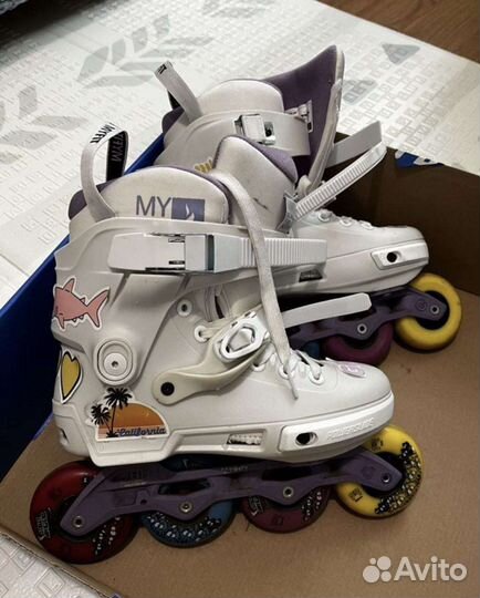 Ролики PowerSlide next grey 80