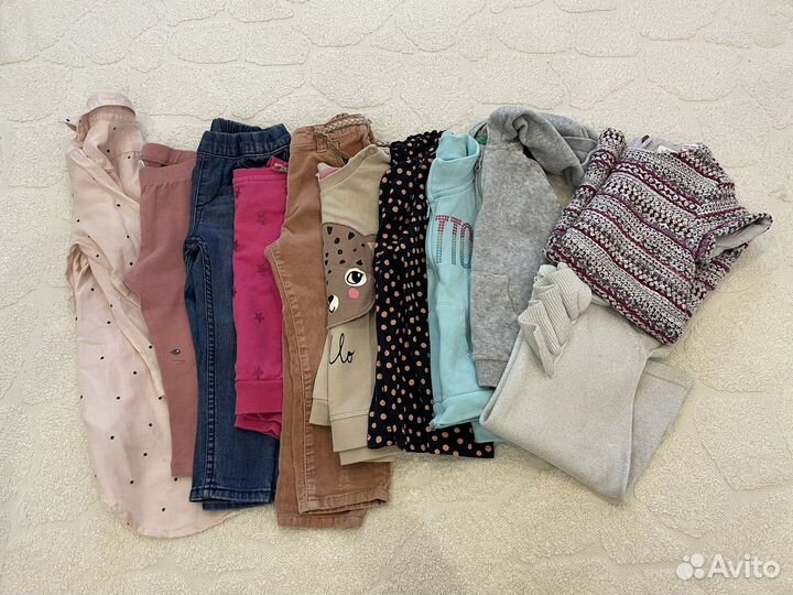 Вещи пакетом на девочку 86-92