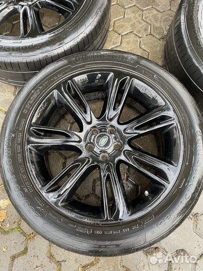 Диски оригинал Land Rover r20 с шинами Continental