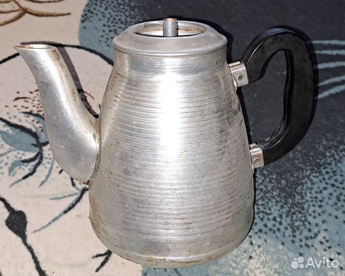 Портативный походный кофейник.Алюм.Разборный.Бонус