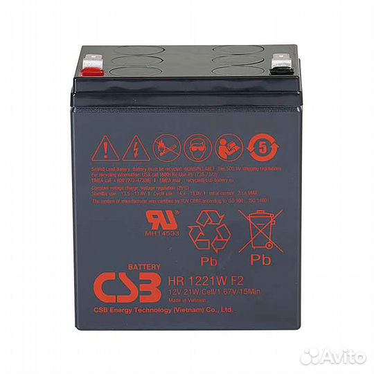 Аккумулятор CSB HR 1221W новый
