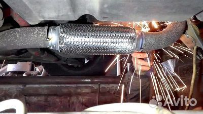 Гофра глушителя