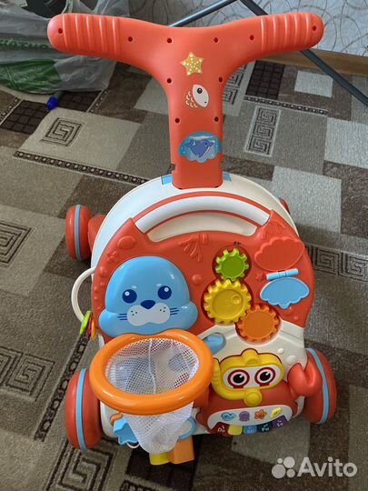 Ходунки-каталка 2 в 1