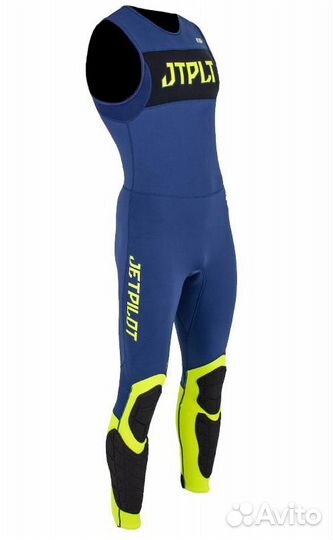 Длинный гидрокостюм без рукавов и гидрокуртка для