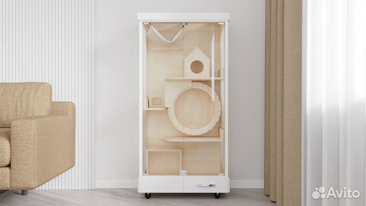 Клетка для шиншиллы грызунов хорька белки