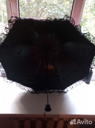 Зонт в винтажном стиле готическая лолита