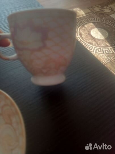 Чашка с блюдцем кофейная лфз