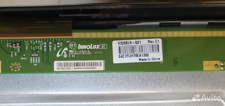 T-CON + COF + дешифраторы V320BJ6-Q01 Rev.C1