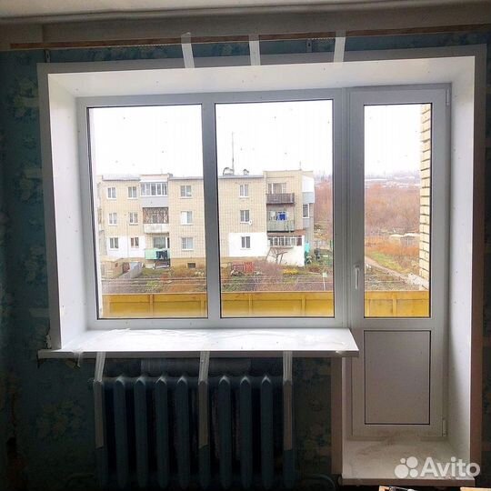 Пластиковые Окна Двери Балконы от Завода