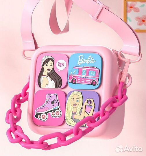 Стильная сумка barbie для девочек