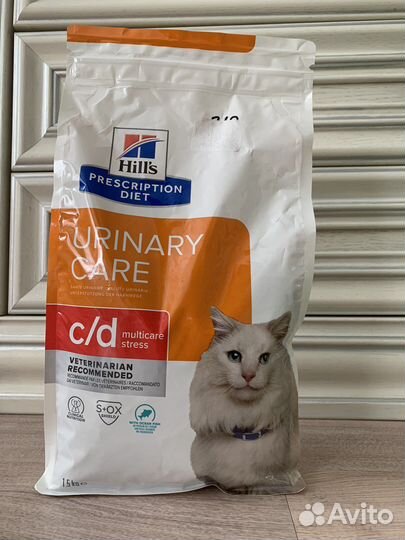 Сухой корм Hill’s c/d multicare stress Urinary