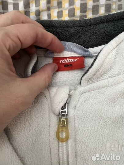 Флисовая поддева reima 80