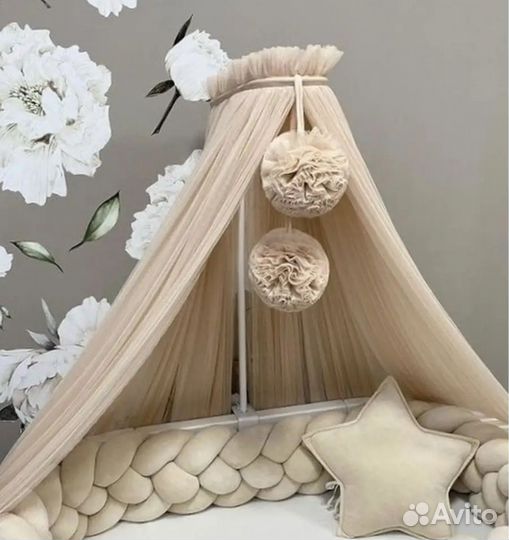 Балдахин на детскую кроватку