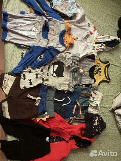 Пакет вещей на мальчика 80 размер