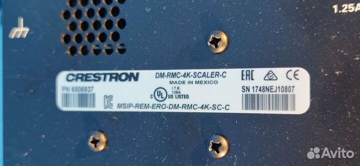Приемник Crestron DM-RMC-4K-scaler-C