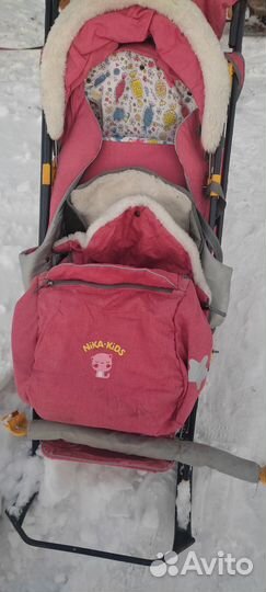 Санки коляска ника 7