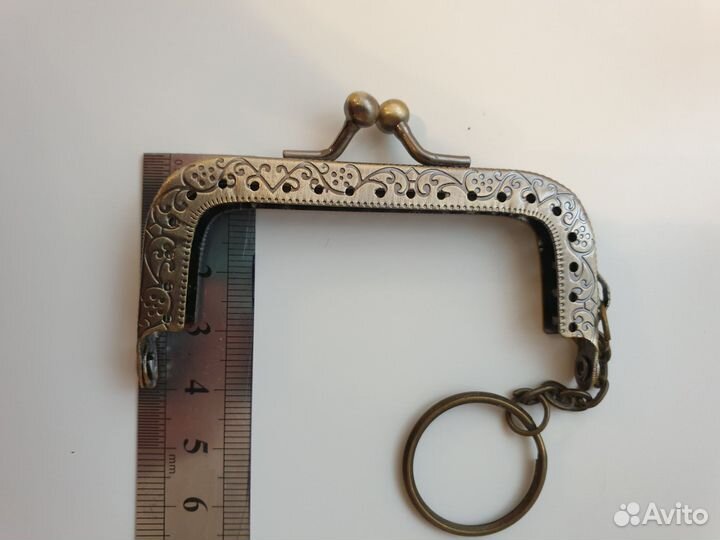 Фурнитура Застежка поцелуйчик для косметички