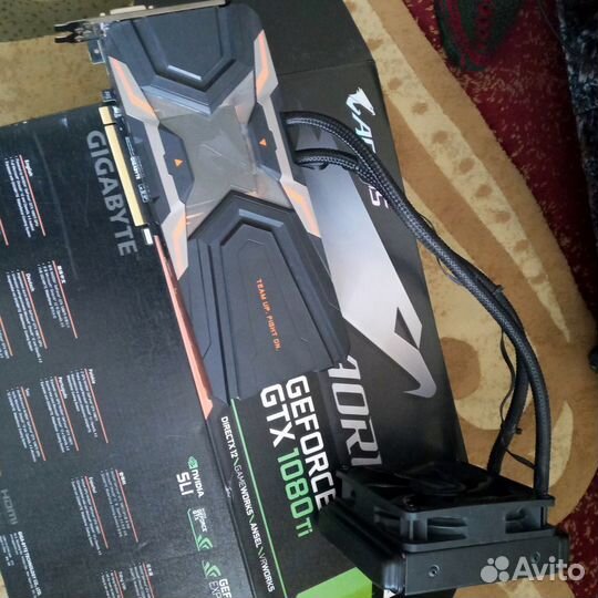 Видеокарта 1080 Ti Waterforce Xtreme Edition 11G