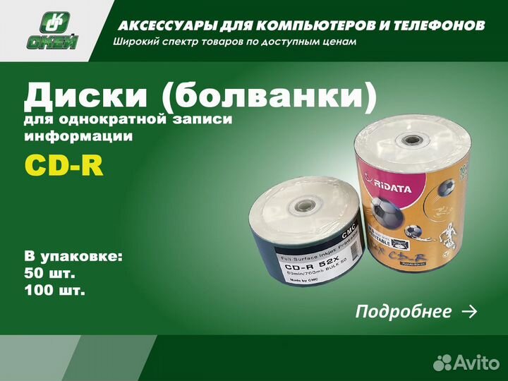 CD-R диски чистые