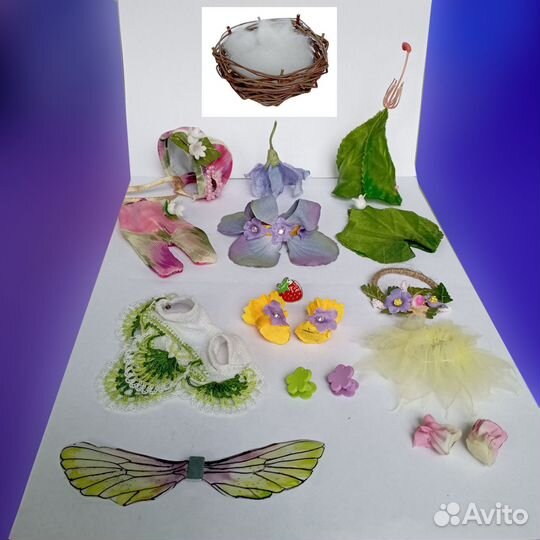 Кукла 10 см, лесной Эльфик