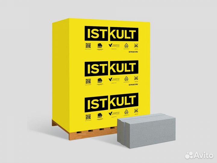 Газобетонные блоки Istkult