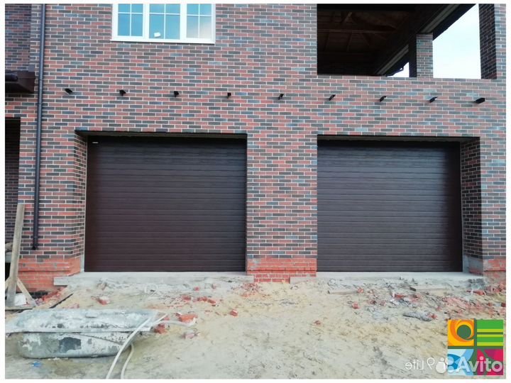 Секционные ворота alutech