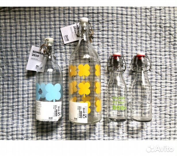 Бутыль IKEA с бугельной пробкой