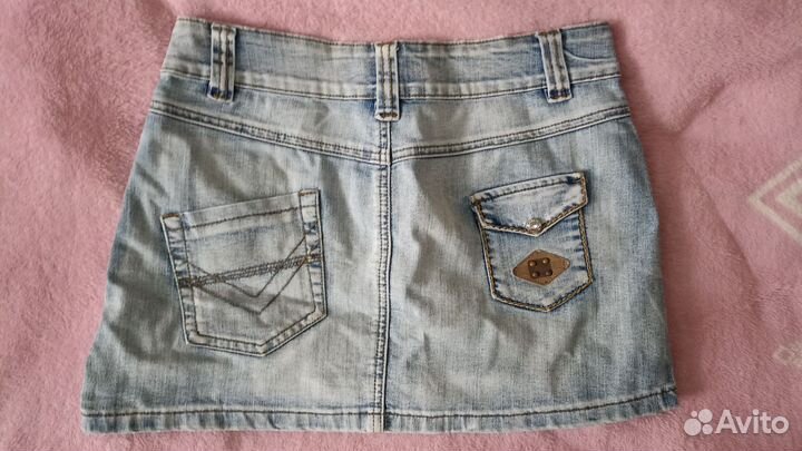 Юбка джинсовая